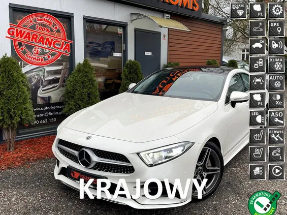 Mercedes-Benz CLS cena 199900 przebieg: 140408, rok produkcji 2018 z Debrzno